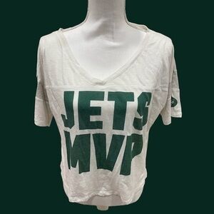✨Victoria's Secret PINK Jets MVP oversized jersey tee